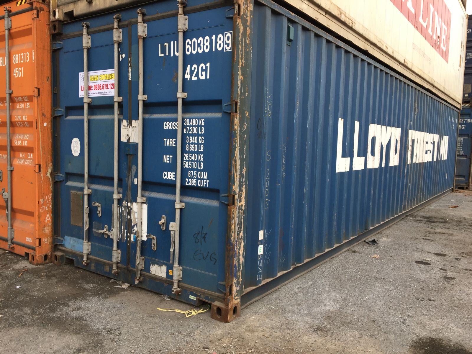 Container kho 40 feet chất lượng 