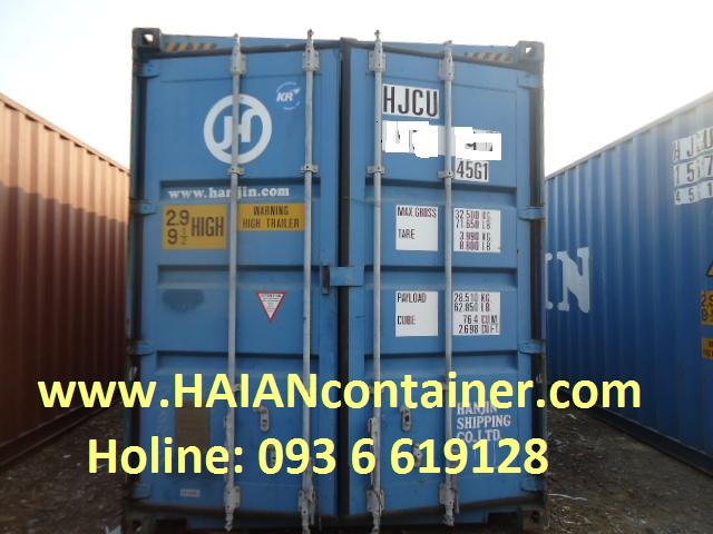 Container kho 40 feet HC tại Hải An Container
