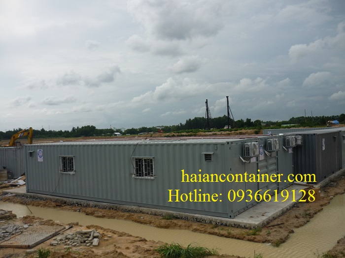 Container văn phòng chất lượng tại dự án cầu Lạch Huyện- Hải Phòng