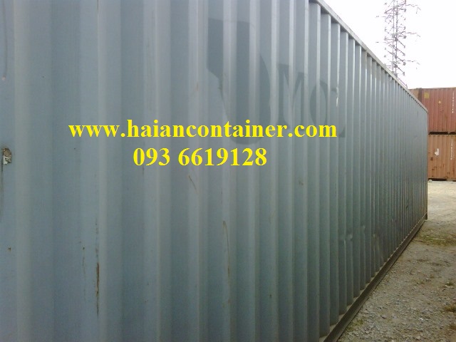 Bên ngoài Container kho 40 feet chất lượng tại Hải Phòng