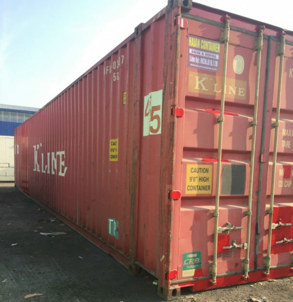 gia container tang vi thieu container rong
